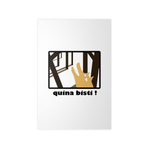 Poster en papel fotografico - Bisti – Quina bisti!