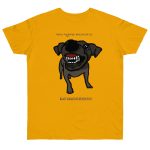 Camiseta punto liso - Albaricoque - Camiseta «Ca que lladra no mossega»