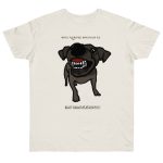 Camiseta punto liso - Natural - Camiseta «Ca que lladra no mossega»