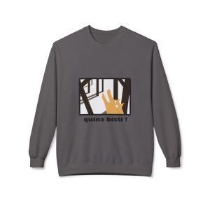 Sudadera Softstyle cuello redondo - Gris marengo - Bisti – Quina bisti!