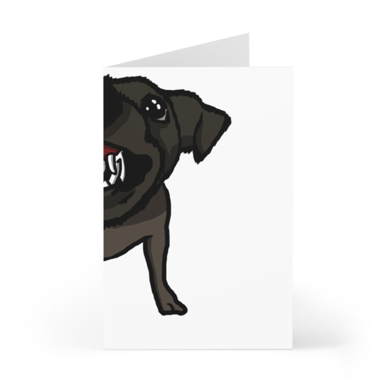 Tarjetas de felicitacion (7 uds.) - Camiseta «Ca que lladra no mossega» Tarjetas de felicitacion (7 uds.) - Camiseta «Ca que lladra no mossega»