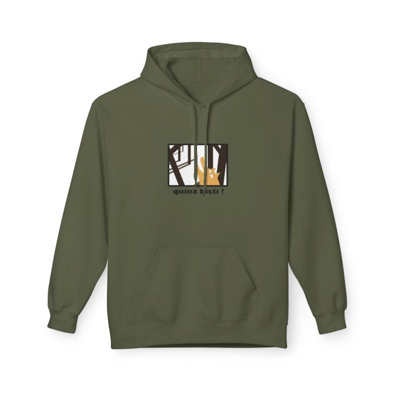 Sudadera Softstyle con capucha - Verde militar - Bisti – Quina bisti!