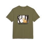 Camiseta oversize gruesa - Verde oliva - Bisti – Quina bisti!
