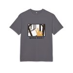 Camiseta oversize gruesa - Gris iman - Bisti – Quina bisti!