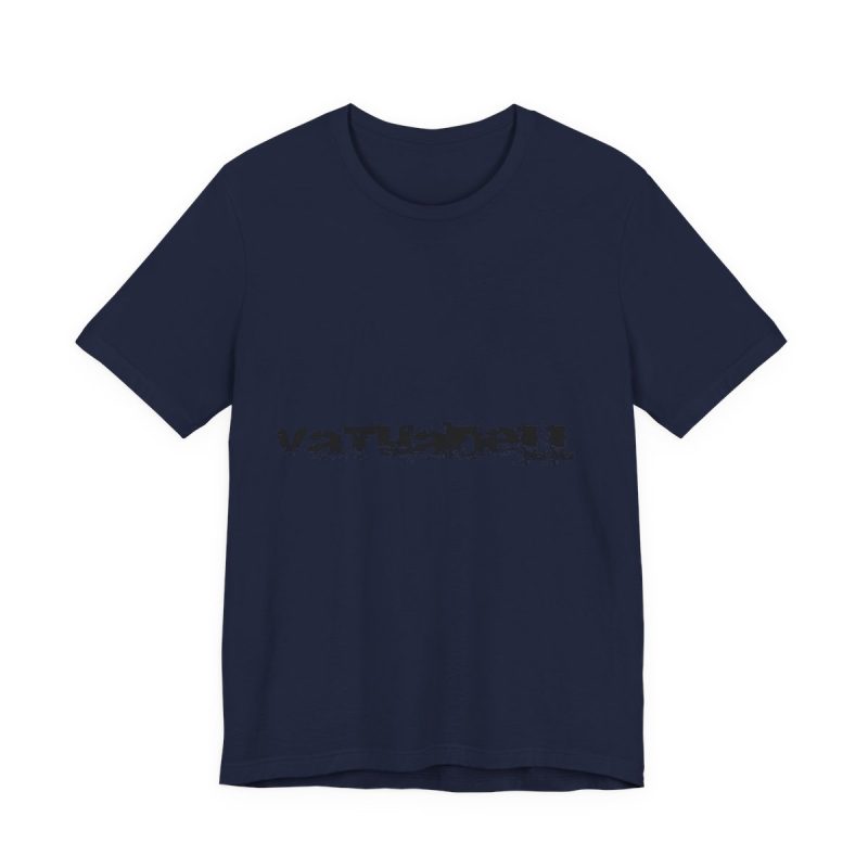 Camiseta jersey manga corta - Azul marino - Camiseta unisex «Vatuadell»