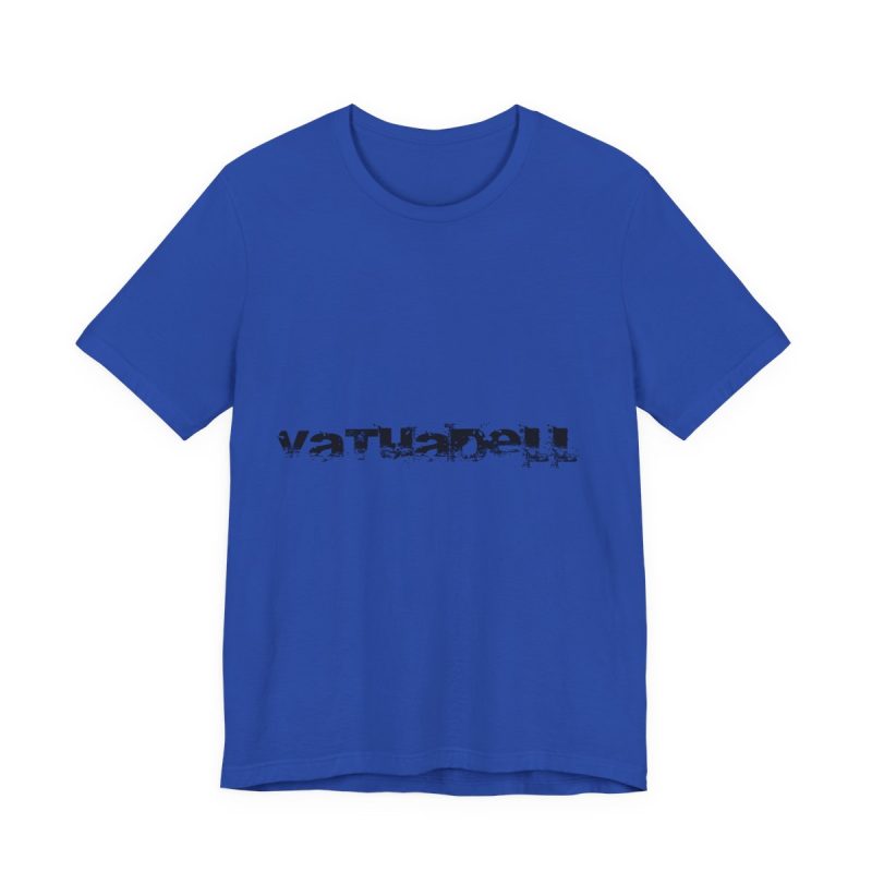Camiseta jersey manga corta - Azul royal autentico - Camiseta unisex «Vatuadell»