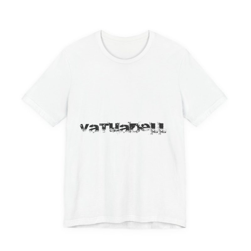 Camiseta jersey manga corta - Blanco - Camiseta unisex «Vatuadell»