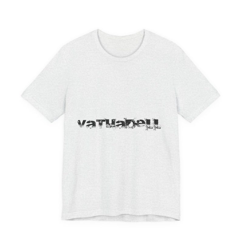 Camiseta jersey manga corta - Gris ceniza - Camiseta unisex «Vatuadell»