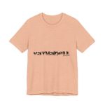 Camiseta jersey manga corta - Melocoton jaspeado - Camiseta unisex «Vatuadell»