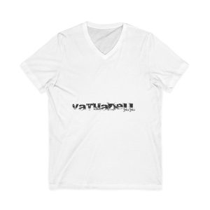 Camiseta cuello de pico - Blanco - Camiseta unisex «Vatuadell»