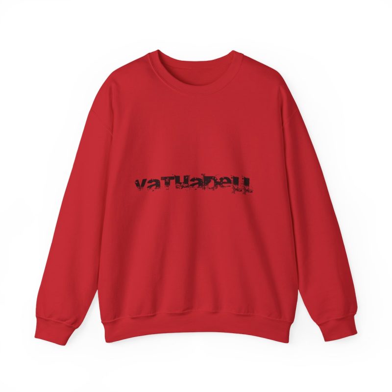 Sudadera cuello redondo - Rojo - Camiseta unisex «Vatuadell»