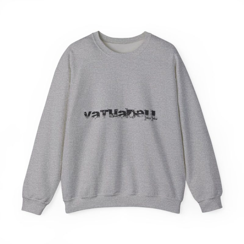 Sudadera cuello redondo - Gris deportivo - Camiseta unisex «Vatuadell»
