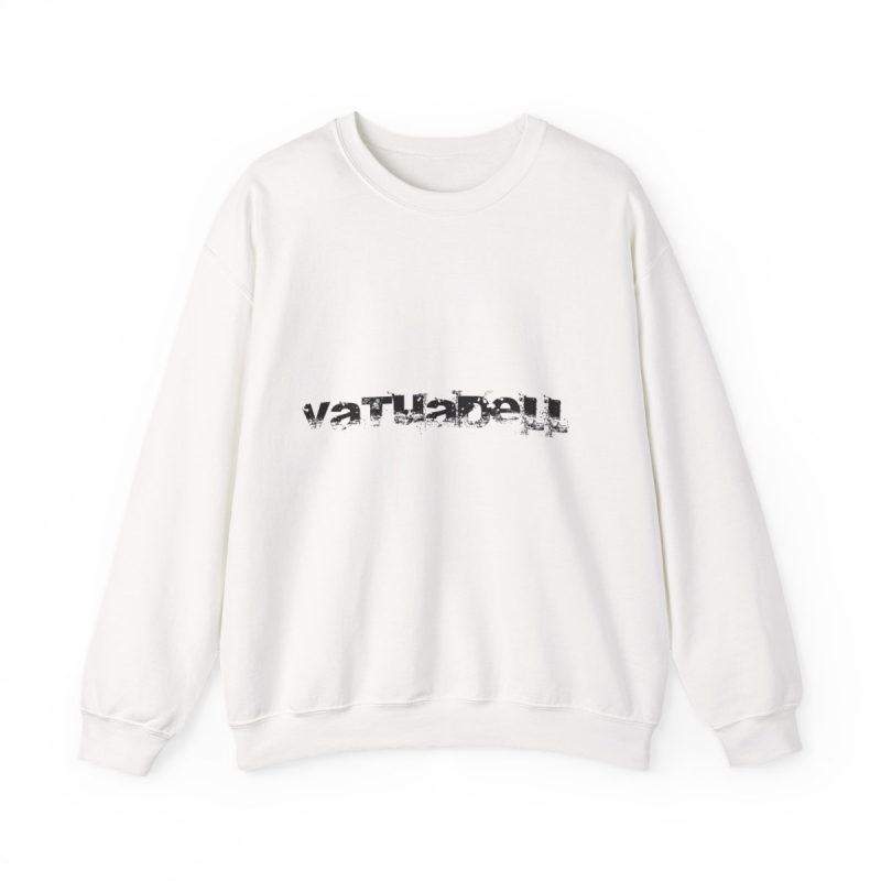 Sudadera cuello redondo - Blanco - Camiseta unisex «Vatuadell»