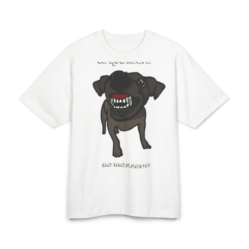 Camiseta Freestyler tacto seco - Blanco - Camiseta «Ca que lladra no mossega»