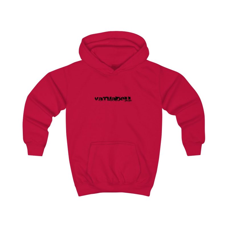 Sudadera con capucha infantil - Rojo fuego - Camiseta unisex «Vatuadell»