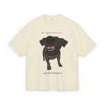 Camiseta box ultra gruesa - Arena - Camiseta «Ca que lladra no mossega»