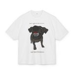 Camiseta box ultra gruesa - Blanco - Camiseta «Ca que lladra no mossega»