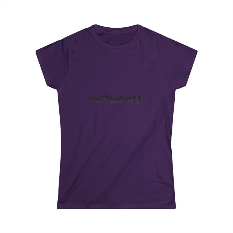 Camiseta mujer Softstyle - Morado - Camiseta unisex «Vatuadell»