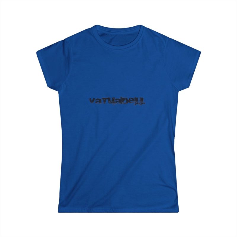 Camiseta mujer Softstyle - Azul royal - Camiseta unisex «Vatuadell»