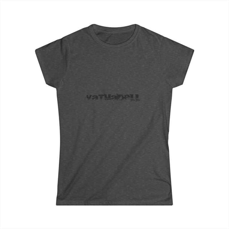 Camiseta mujer Softstyle - Gris oscuro jaspeado - Camiseta unisex «Vatuadell»