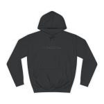 Sudadera universitaria - Negro azabache - Camiseta unisex «Vatuadell»