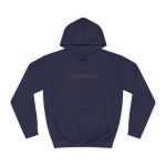 Sudadera universitaria - Azul marino Oxford - Camiseta unisex «Vatuadell»