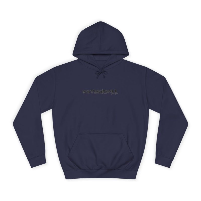 Sudadera universitaria - Azul marino Oxford - Camiseta unisex «Vatuadell»
