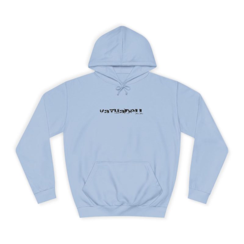 Sudadera universitaria - Azul cielo - Camiseta unisex «Vatuadell»