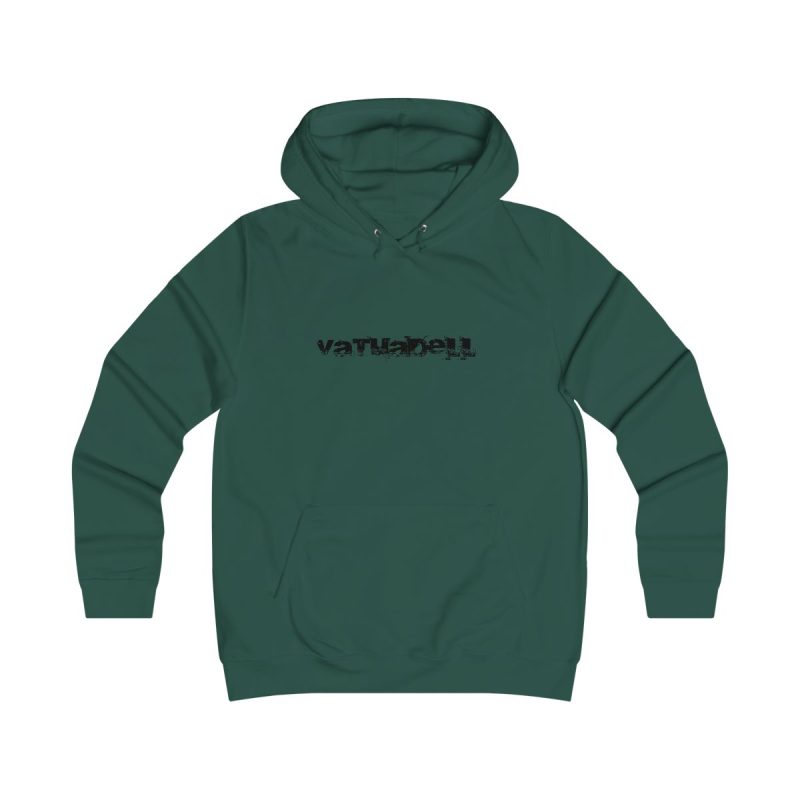 Sudadera universitaria mujer - Verde botella - Camiseta unisex «Vatuadell»
