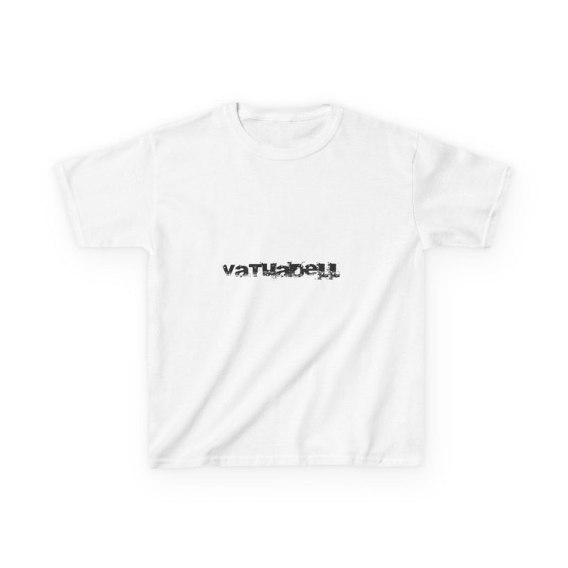 Camiseta infantil algodon grueso - Blanco - Camiseta unisex «Vatuadell»