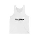 Camiseta de tirantes - Blanco - Triatló: berenar + dinar + sopar Camiseta de tirantes - Blanco - Triatló: berenar + dinar + sopar