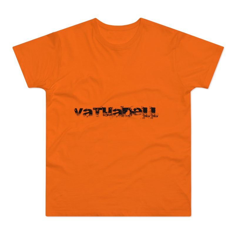 Camiseta hombre punto liso - Naranja - Camiseta unisex «Vatuadell»