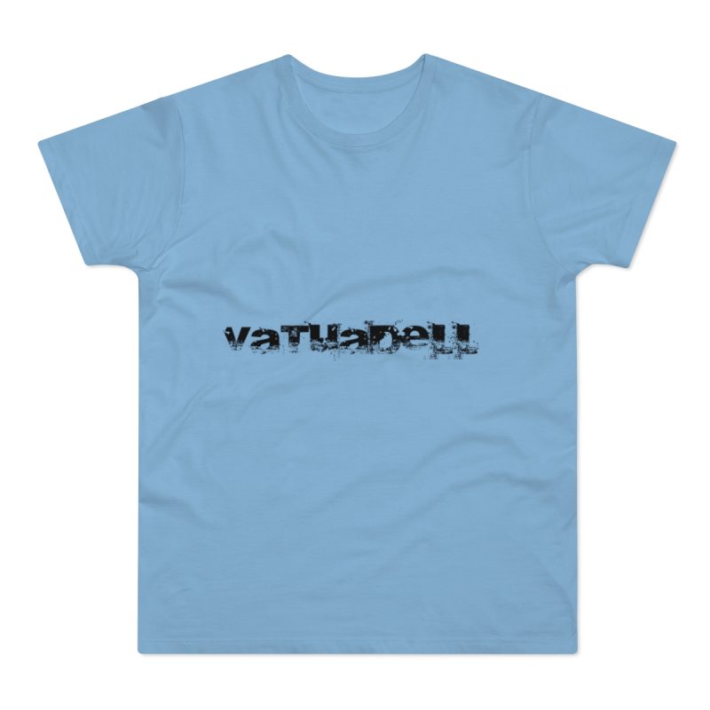 Camiseta hombre punto liso - Azul cielo - Camiseta unisex «Vatuadell»