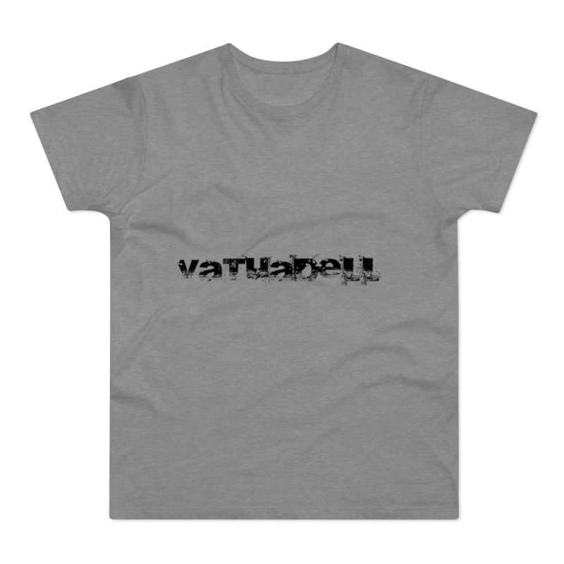 Camiseta hombre punto liso - Gris deportivo jaspeado - Camiseta unisex «Vatuadell»