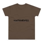 Camiseta hombre punto liso - Marron chocolate - Camiseta unisex «Vatuadell» Camiseta hombre punto liso - Marron chocolate - Camiseta unisex «Vatuadell»