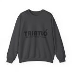 Sudadera cuello redondo - Gris oscuro jaspeado - Triatló: berenar + dinar + sopar