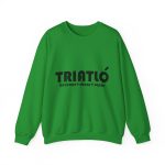 Sudadera cuello redondo - Verde irlandes - Triatló: berenar + dinar + sopar