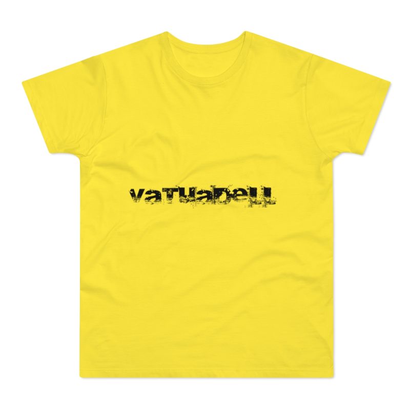 Camiseta hombre punto liso - Amarillo solar - Camiseta unisex «Vatuadell»