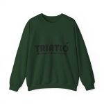 Sudadera cuello redondo - Verde bosque - Triatló: berenar + dinar + sopar