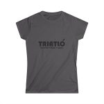 Camiseta mujer Softstyle - Gris marengo - Triatló: berenar + dinar + sopar