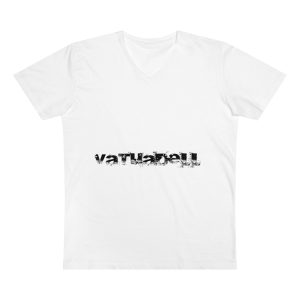 Camiseta hombre cuello de pico Presenter - Blanco - Camiseta unisex «Vatuadell»