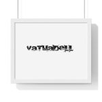 Poster enmarcado horizontal - Blanco - Camiseta unisex «Vatuadell» Poster enmarcado horizontal - Blanco - Camiseta unisex «Vatuadell»