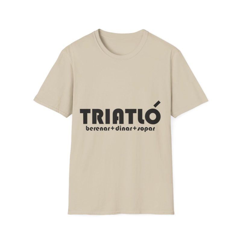 Camiseta Softstyle - Arena - Triatló: berenar + dinar + sopar