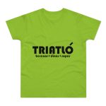 Camiseta hombre punto liso - Verde orquidea - Triatló: berenar + dinar + sopar