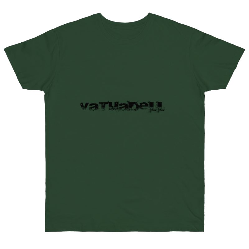 Camiseta punto liso - Verde botella - Camiseta unisex «Vatuadell»