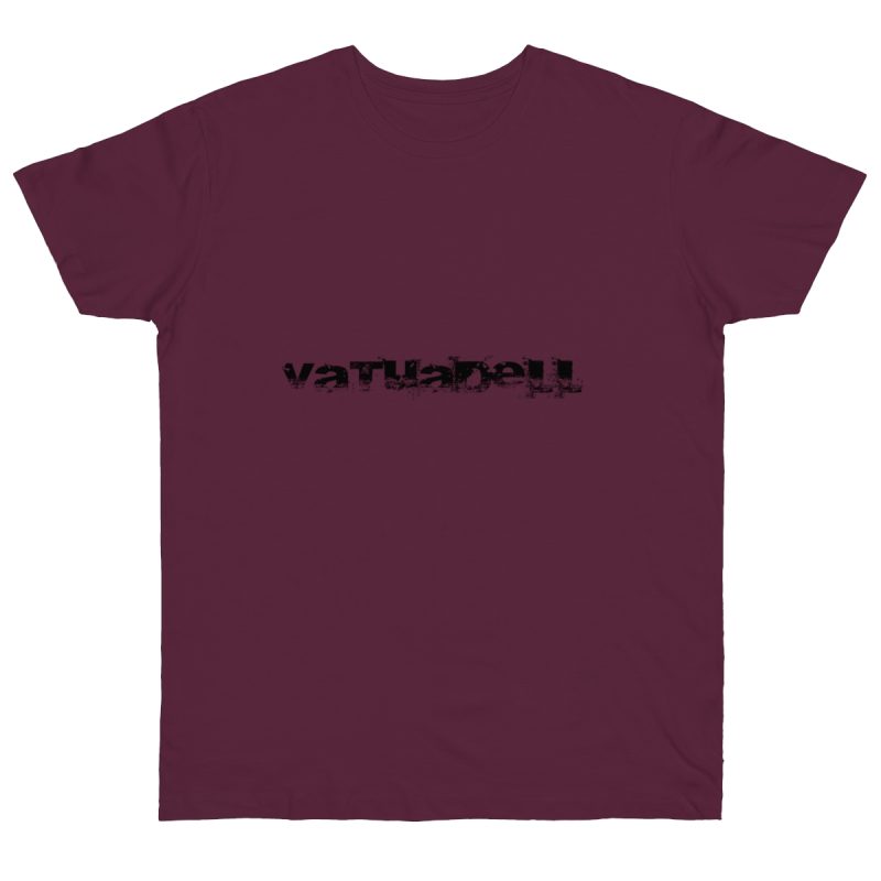 Camiseta punto liso - Burdeos - Camiseta unisex «Vatuadell»
