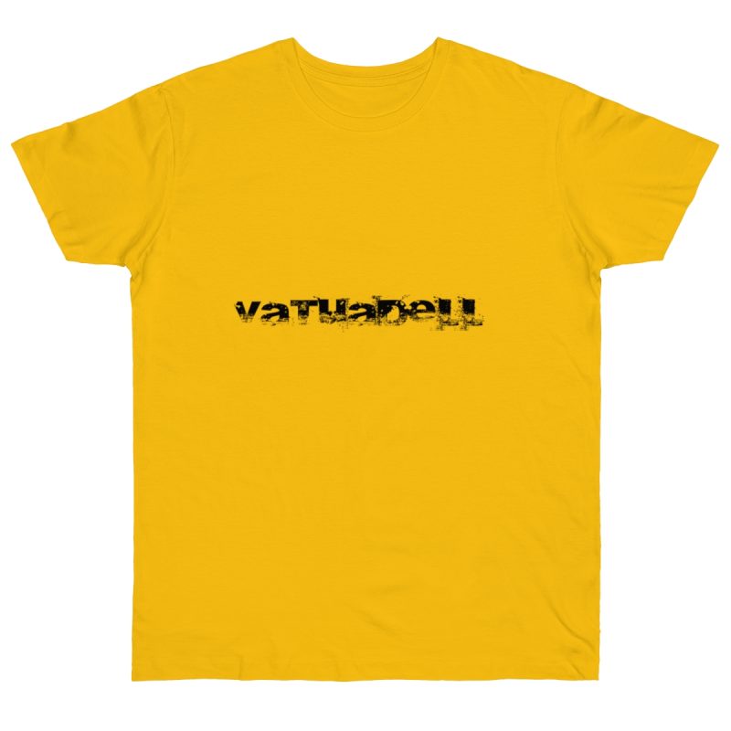 Camiseta punto liso - Amarillo dorado - Camiseta unisex «Vatuadell»
