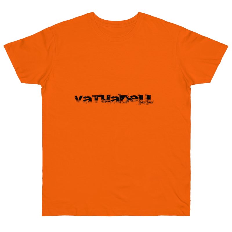 Camiseta punto liso - Naranja - Camiseta unisex «Vatuadell»