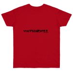 Camiseta punto liso - Rojo - Camiseta unisex «Vatuadell»