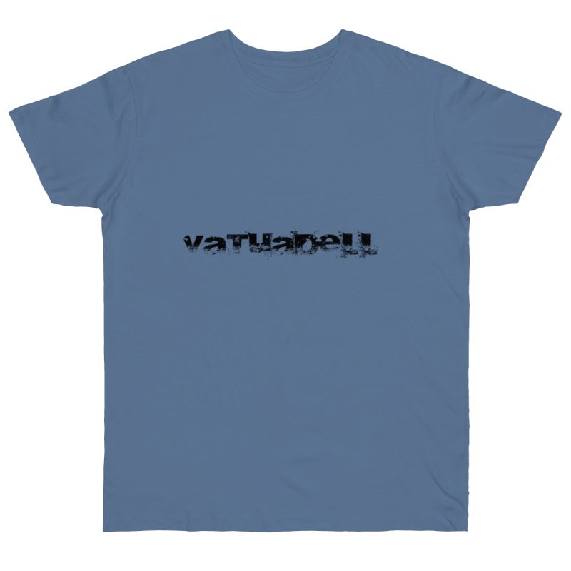 Camiseta punto liso - Azul vaquero - Camiseta unisex «Vatuadell»
